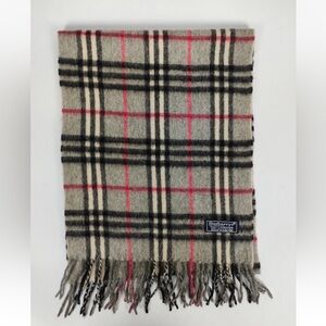 Burberry Plaid  Scarf